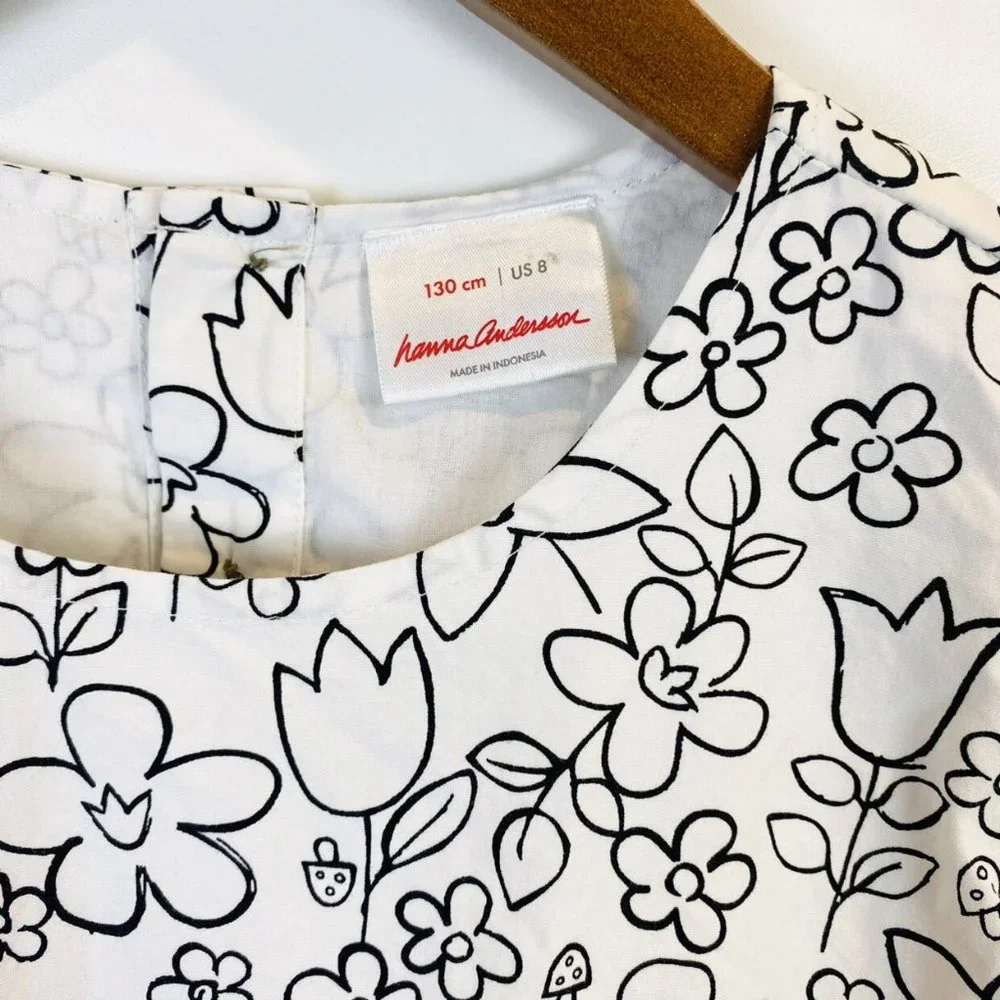Hanna Andersson Spring Floral Woven Dress - Picture 3 of 4